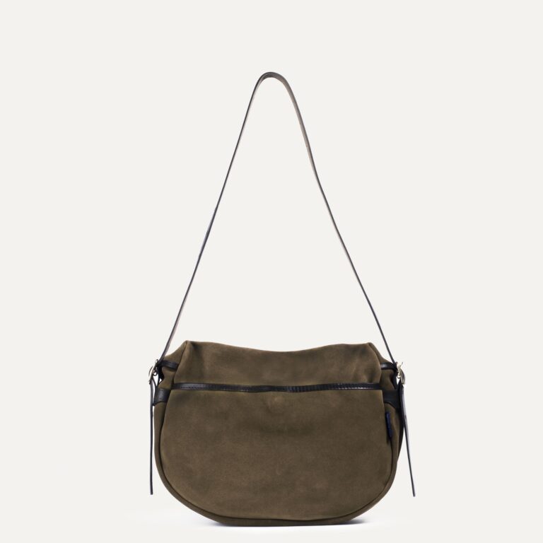 Bleu De Chauffe - Musette du pêcheur demi lune Margot - Musk
