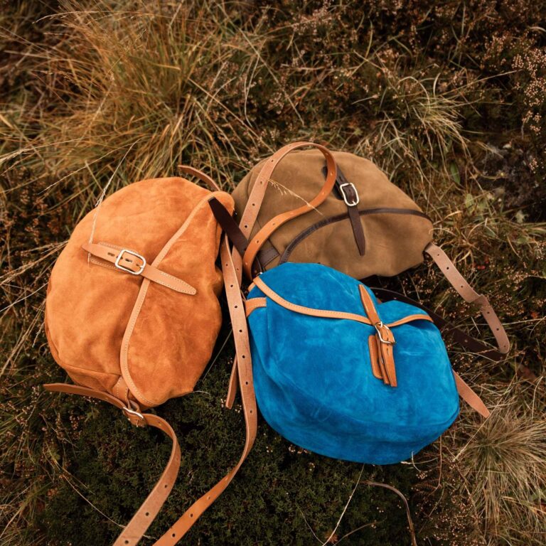 Bleu De Chauffe - Musette du pêcheur demi lune Margot - Musk