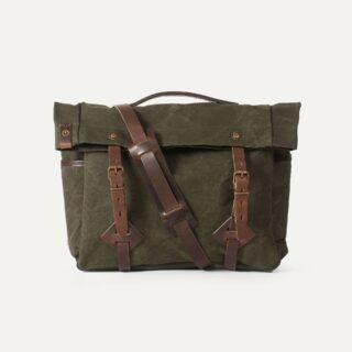 Bleu de Chauffe - Musette Gaston – Kaki foncé stonewashed
