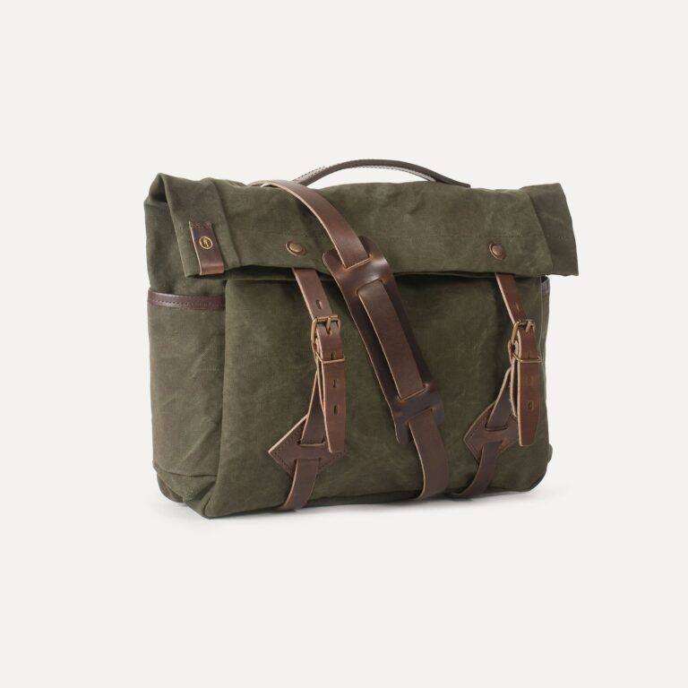 Bleu De Chauffe - Musette Gaston - Kaki foncé stonewashed
