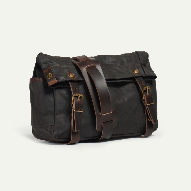 Bleu De Chauffe - Musette Gibus - Kaki waxé