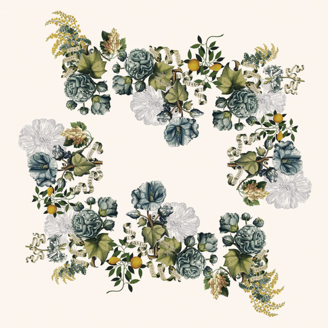 GARNIER THIEBAUT - Nappe Giardino Garnier Thiebaut - 4 dimensions