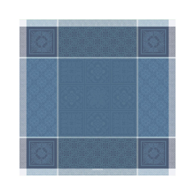 GARNIER THIEBAUT - Nappe Harmonie Bleu Garnier Thiebaut - 3 tailles