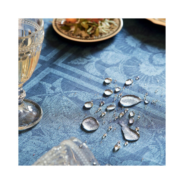 GARNIER THIEBAUT - Nappe Harmonie Bleu Garnier Thiebaut - 3 tailles