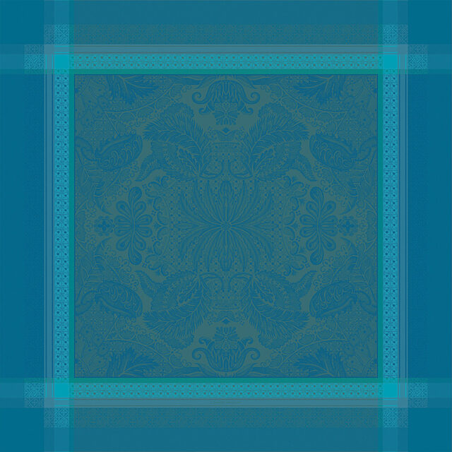 GARNIER THIEBAUT - Nappe Isaphire émeraude Garnier Thiebaut - 4 dimensions