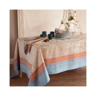 Nappe Isaphire Garnier Thiebaut 174x174cm – 2 coloris par la marque Garnier Thiebaut Garnier Thiebaut - Nappe Isaphire Garnier Thiebaut 174x174cm – 2 coloris