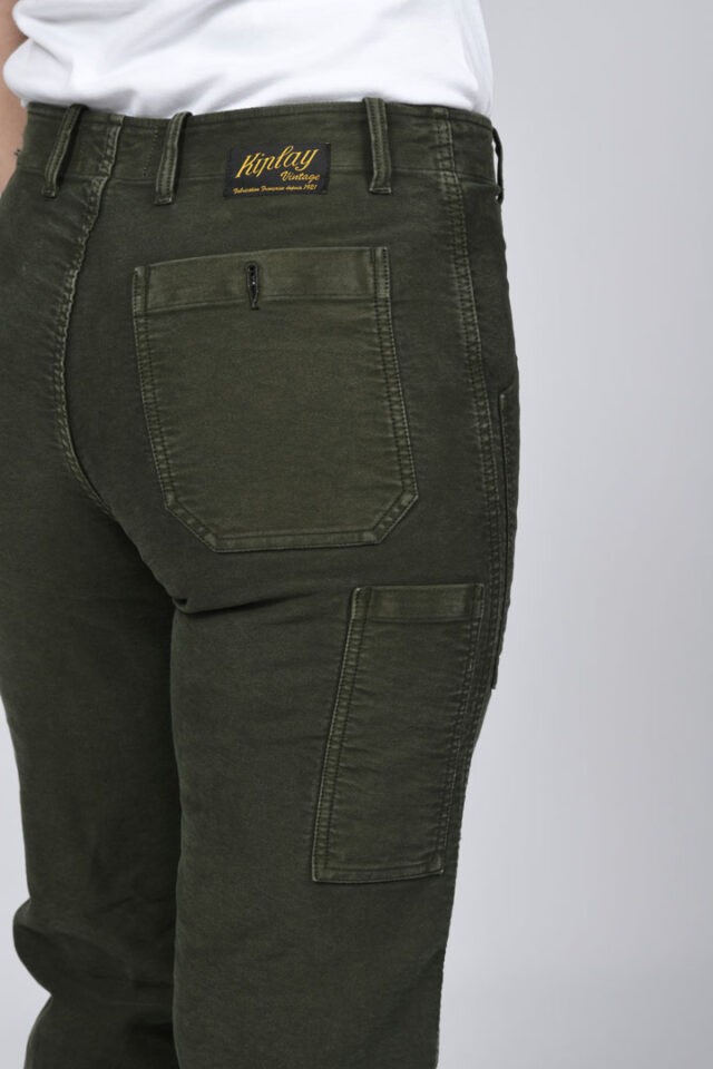 Kiplay Vintage - Pantalon moleskine "Léonard"