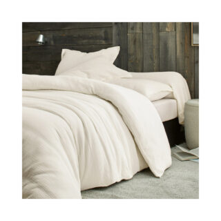 Blanc des Vosges - Parure de lit COSY gaze de coton Blanc des Vosges – 7 coloris