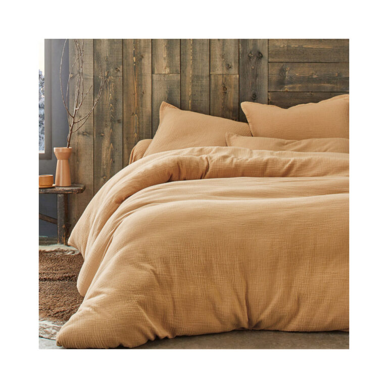BLANC DES VOSGES - Parure de lit COSY gaze de coton BLANC DES VOSGES - 7 coloris