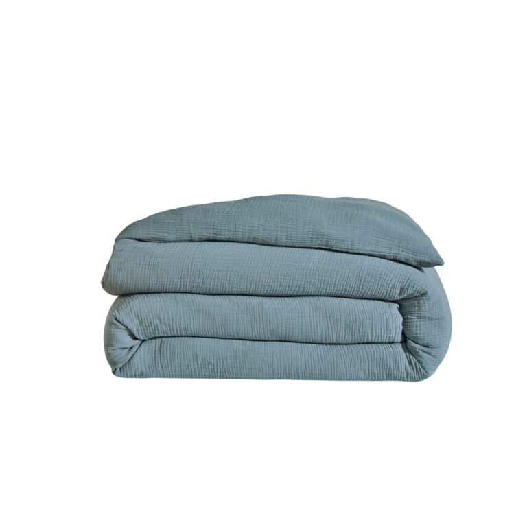 BLANC DES VOSGES - Parure de lit COSY gaze de coton BLANC DES VOSGES - 7 coloris