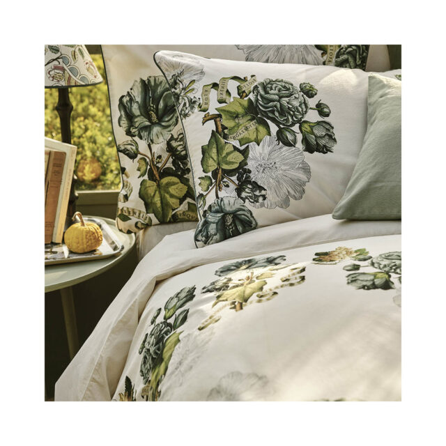 GARNIER THIEBAUT - Parure de lit Giardino naturel Garnier Thiebaut - 2 tailles