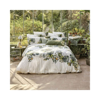 Garnier Thiebaut - Parure de lit Giardino naturel Garnier Thiebaut – 2 tailles
