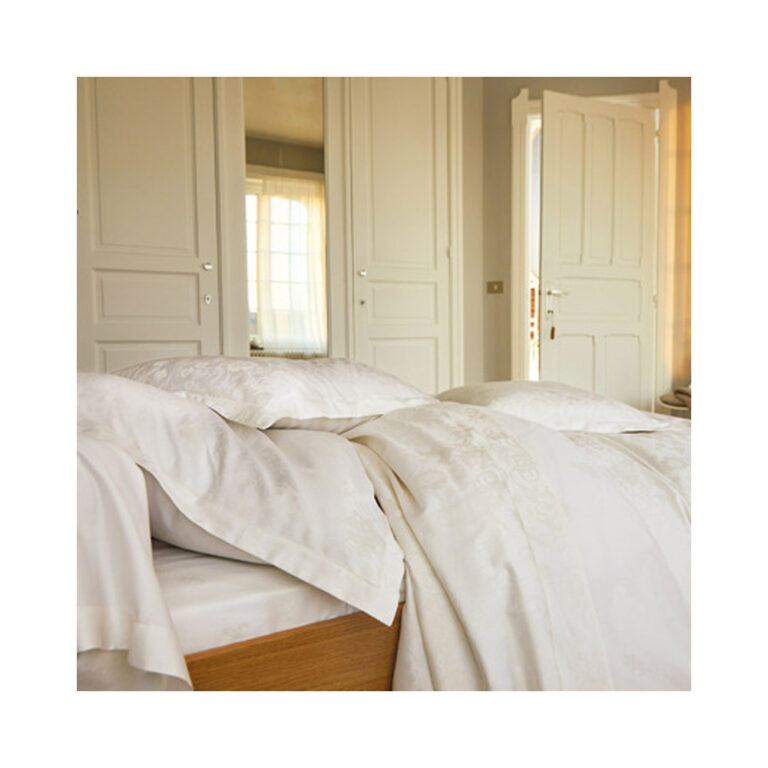 BLANC DES VOSGES - Parure de lit Hespéride Blanc des Vosges - 2 coloris