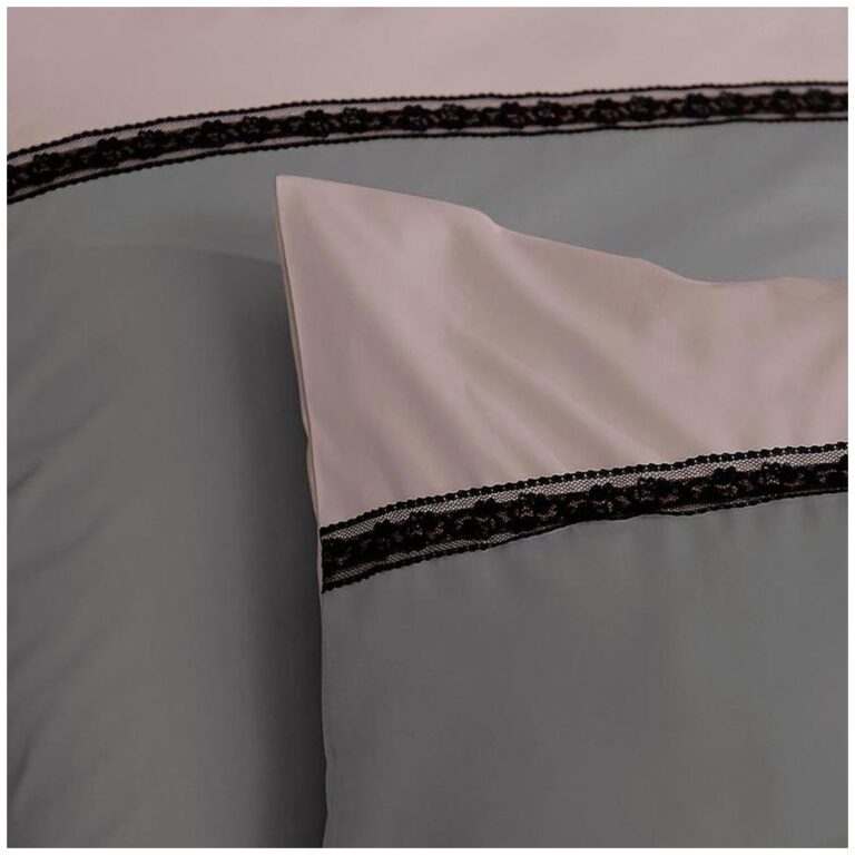 TRADILINGE - Parure de lit TRADILINGE Passion anthracite (1 dispo)