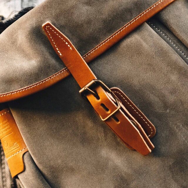 Bleu De Chauffe - Patte à boucle Musette du Pêcheur - Naturel