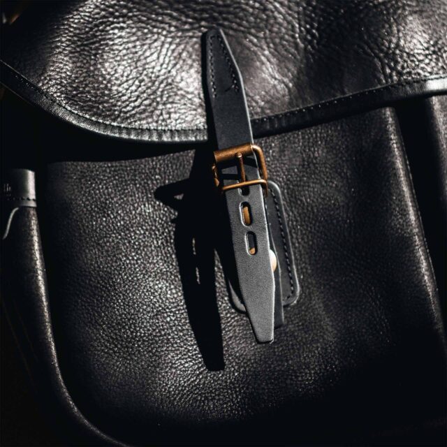 Bleu De Chauffe - Patte à boucle Musette du Pêcheur - Noir