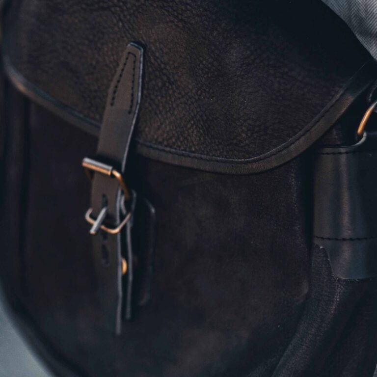 Bleu De Chauffe - Patte à boucle Musette du Pêcheur - Noir