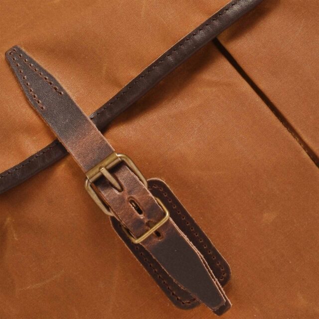 Bleu De Chauffe - Patte à boucle Musette du Pêcheur - Pain Brûlé