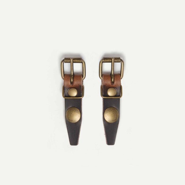 Bleu De Chauffe - Patte à boucle Musette du Pêcheur - Pain Brûlé