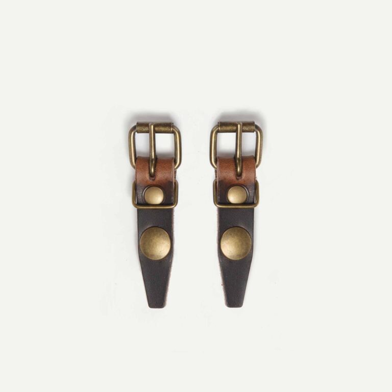 Bleu De Chauffe - Patte à boucle Musette du Pêcheur - Pain Brûlé