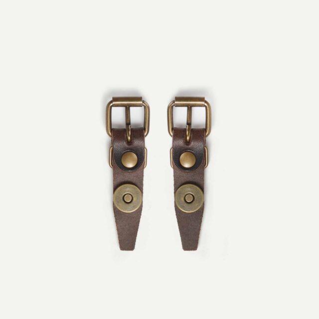 Bleu De Chauffe - Patte à boucle Musette du Pêcheur - Palissandre