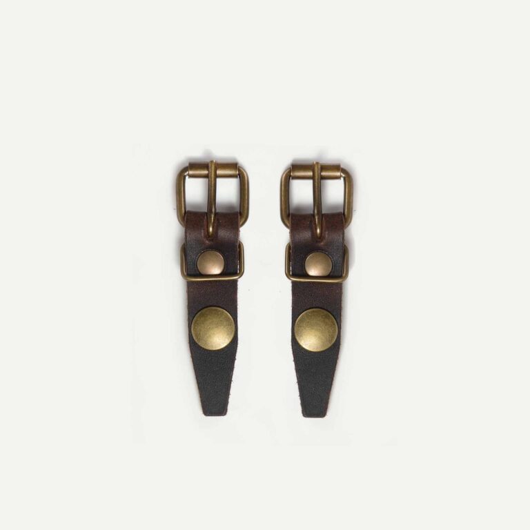 Bleu De Chauffe - Patte à boucle Musette du Pêcheur - Palissandre