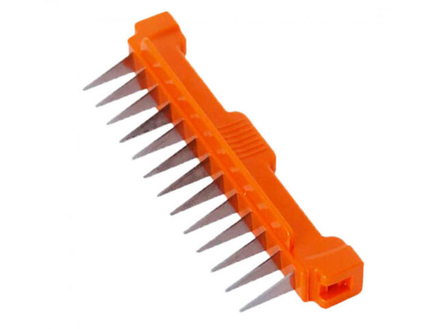 DE BUYER - Peigne orange 7mm DE BUYER pour mandoline Révolution