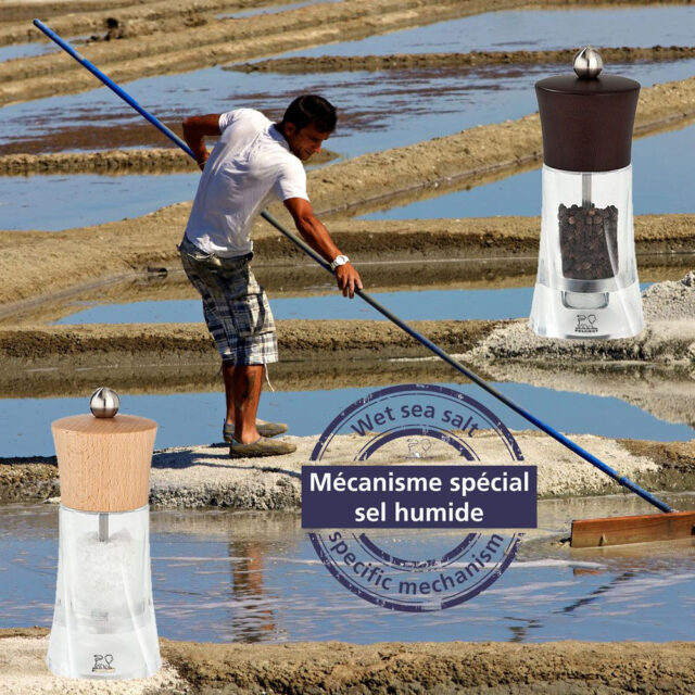 PEUGEOT SAVEURS - 2 moulins à sel et poivre Peugeot Oléron