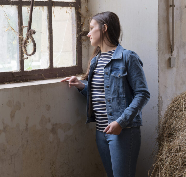 Kiplay Vintage - Veste en jeans Lily