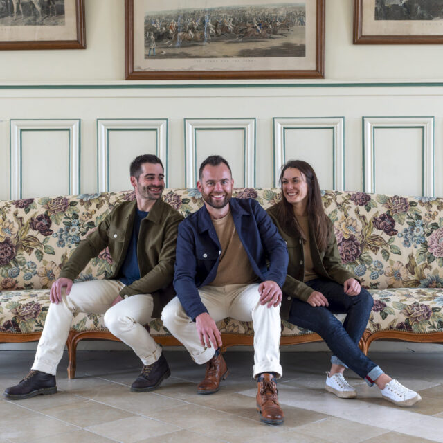 Kiplay Vintage - Veste Moleskine de Satin Bio Edouard