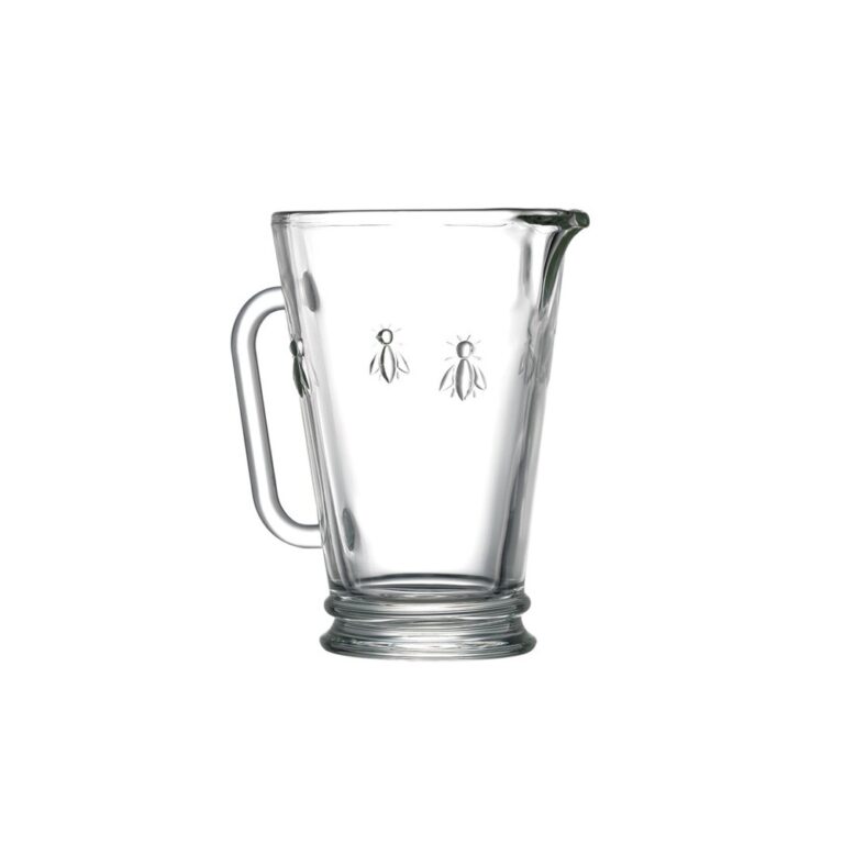 LA ROCHERE - Pichet et 6 verres Abeille LA ROCHERE