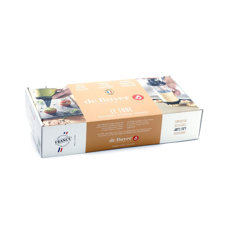 DE BUYER - Coffret Piston Le Tube DE BUYER avec kit sablé