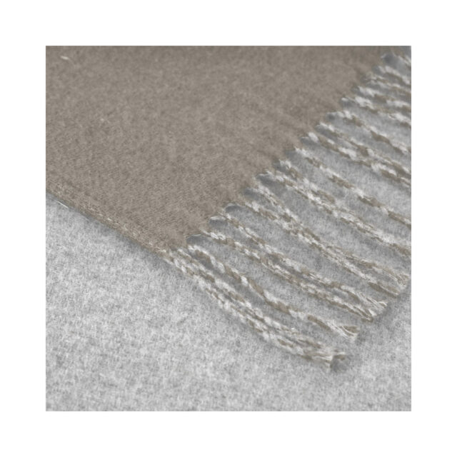 GARNIER THIEBAUT - Plaid Jeté de canapé Duetto laine Garnier Thiebaut - 3 coloris