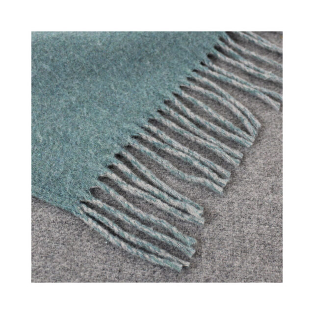 GARNIER THIEBAUT - Plaid Jeté de canapé Duetto laine Garnier Thiebaut - 3 coloris