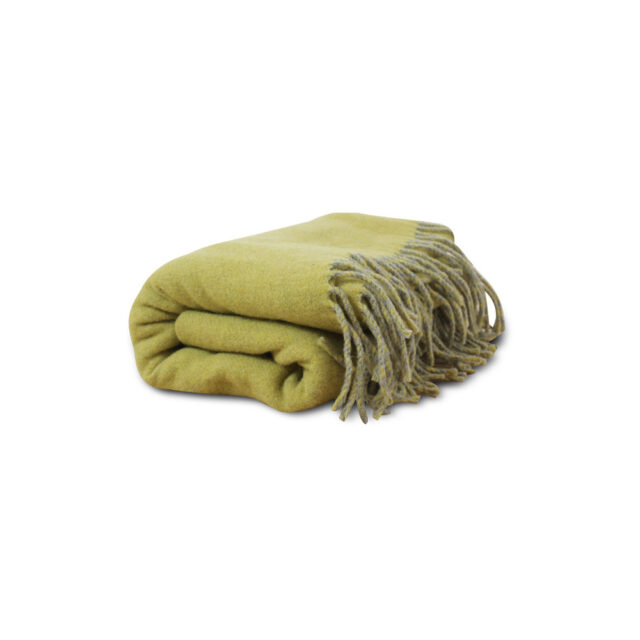 GARNIER THIEBAUT - Plaid Jeté de canapé Duetto laine Garnier Thiebaut - 3 coloris