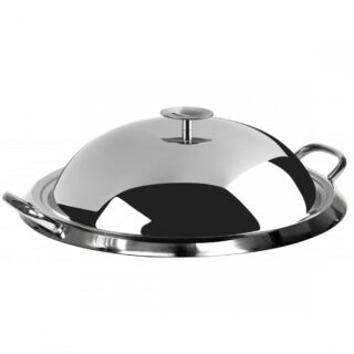 CRISTEL - Plancha grill inox avec couvercle 34cm Cristel