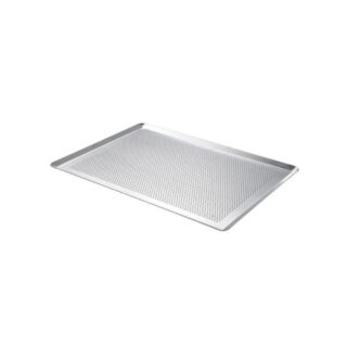 de Buyer - Plaque de cuisson De Buyer rectangulaire perforée en aluminium 40x30cm