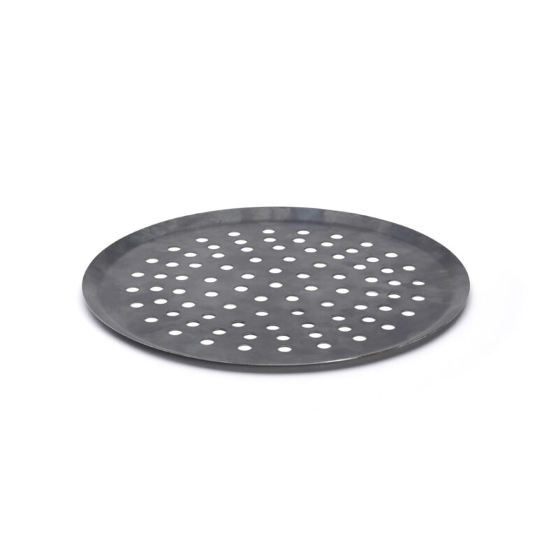 DE BUYER - Plaque de cuisson perforée DE BUYER en tôle d'acier bleuie - 3 tailles