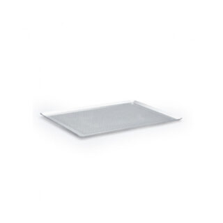 de Buyer - Plaque pâtissière DE BUYER rectangulaire en inox perforé 40x30cm