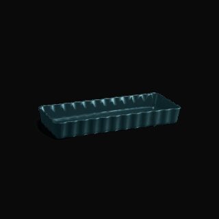 Emile Henry - Plat à tarte moule rectangulaire EMILE HENRY – 4 coloris 2 tailles