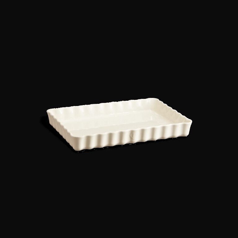 EMILE HENRY - Plat à tarte moule rectangulaire EMILE HENRY - 4 coloris 2 tailles