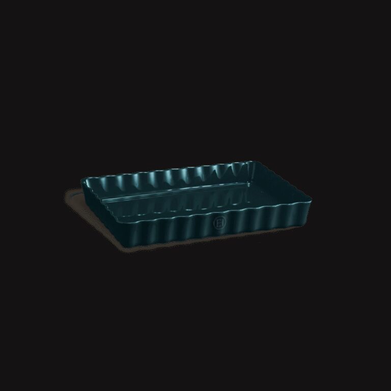 EMILE HENRY - Plat à tarte moule rectangulaire EMILE HENRY - 4 coloris 2 tailles