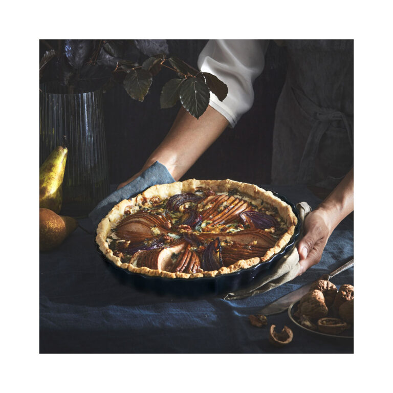 EMILE HENRY - Plat à tarte moule rond EMILE HENRY - 4 coloris
