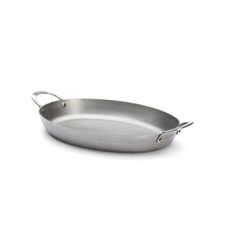 DE BUYER - Plat à rôtir ovale De Buyer Minéral B 36cm