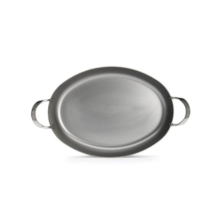 DE BUYER - Plat à rôtir ovale De Buyer Minéral B 36cm