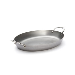 de Buyer - Plat à rôtir ovale De Buyer Minéral B 36cm