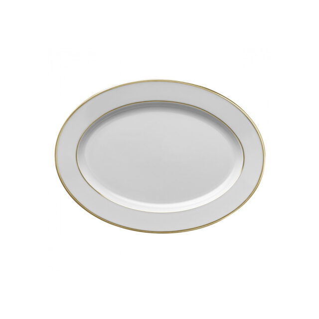 Degrenne - Plat Eclipse Galon platine or Degrenne - 2 coloris