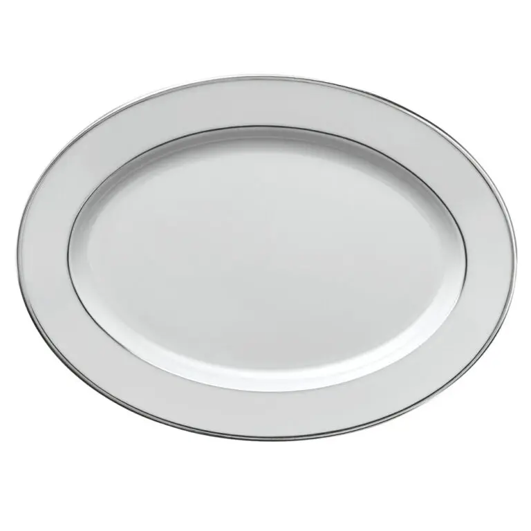 Assiettes Creuses-Degrenne Galon Platine - Guy de Graine