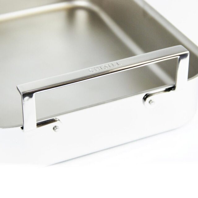 CRISTEL - Plat à four inox Roaster Cristel - 2 tailles 35 ou 40cm