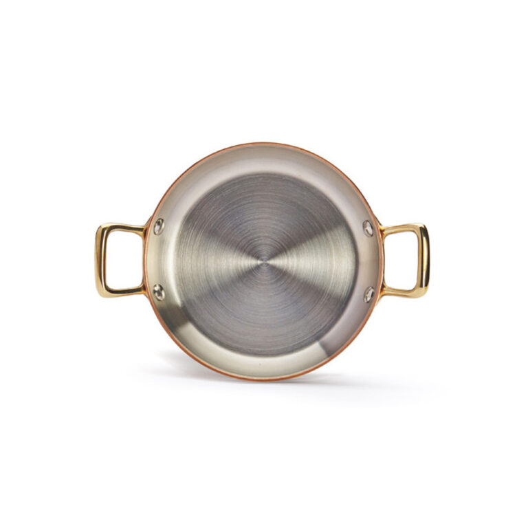 DE BUYER - Plat à four rond Inocuivre De Buyer cuivre-inox laiton - 4 tailles